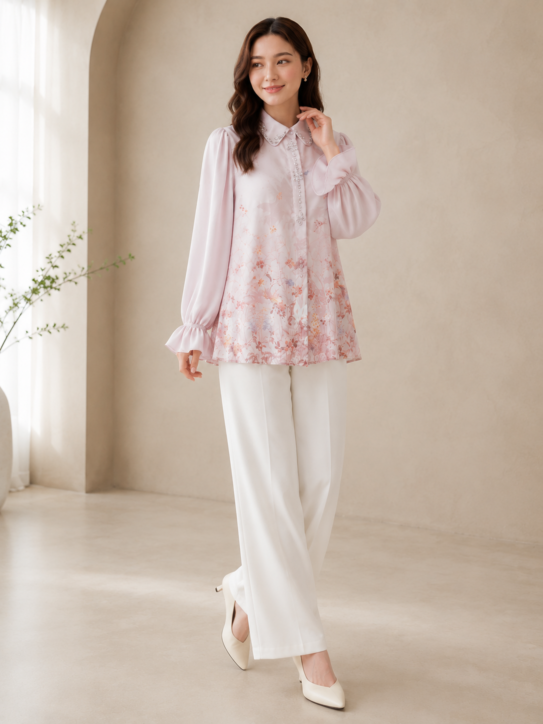 YEONA SPRING BLOUSE