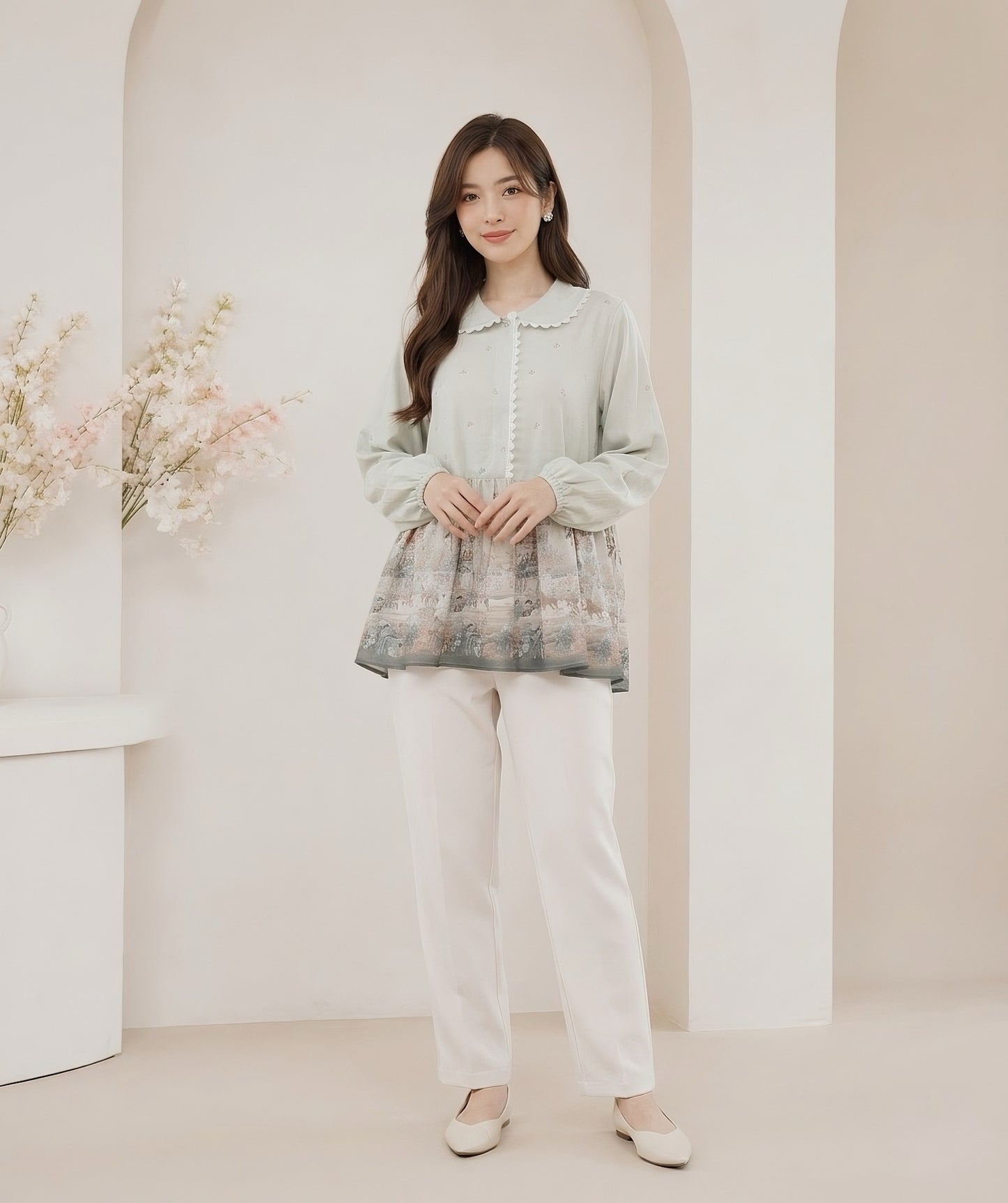 ROCOCO BABYDOLL TOP - KOREAN WEAR