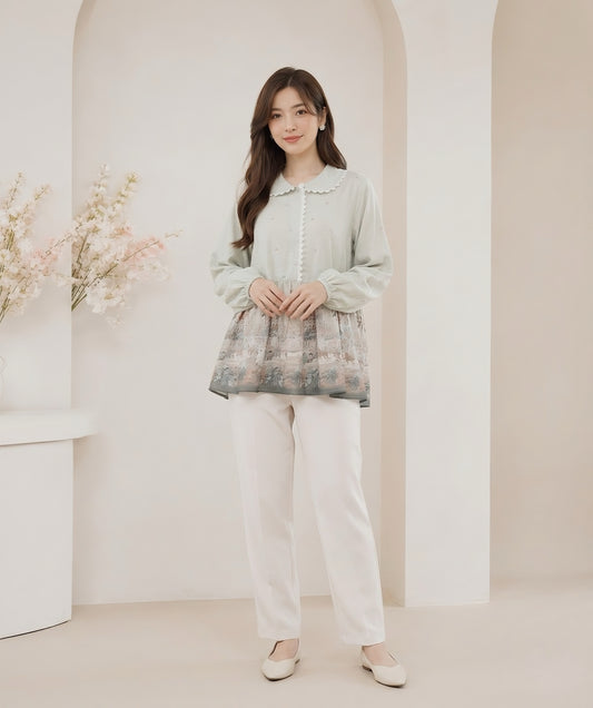 ROCOCO BABYDOLL TOP - KOREAN WEAR