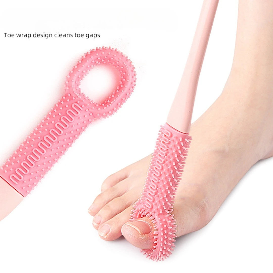 Toe Gap & Seam Scrubber Brush | Dead Skin & Ash Reliever Foot Care Tool