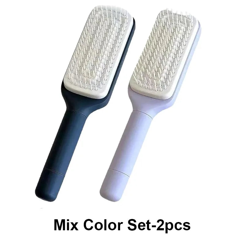 Self Cleaning Hairbrush