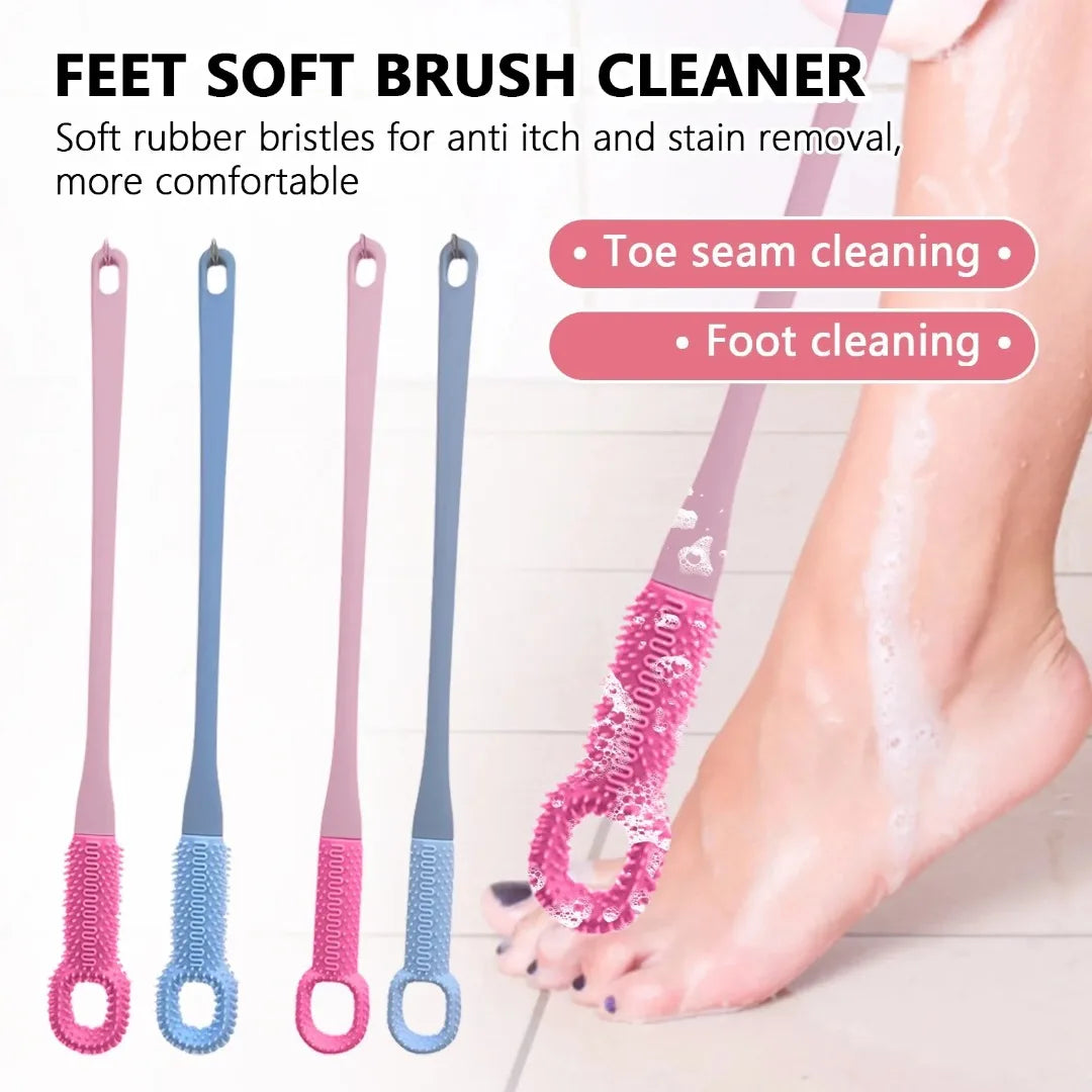 Toe Gap & Seam Scrubber Brush | Dead Skin & Ash Reliever Foot Care Tool