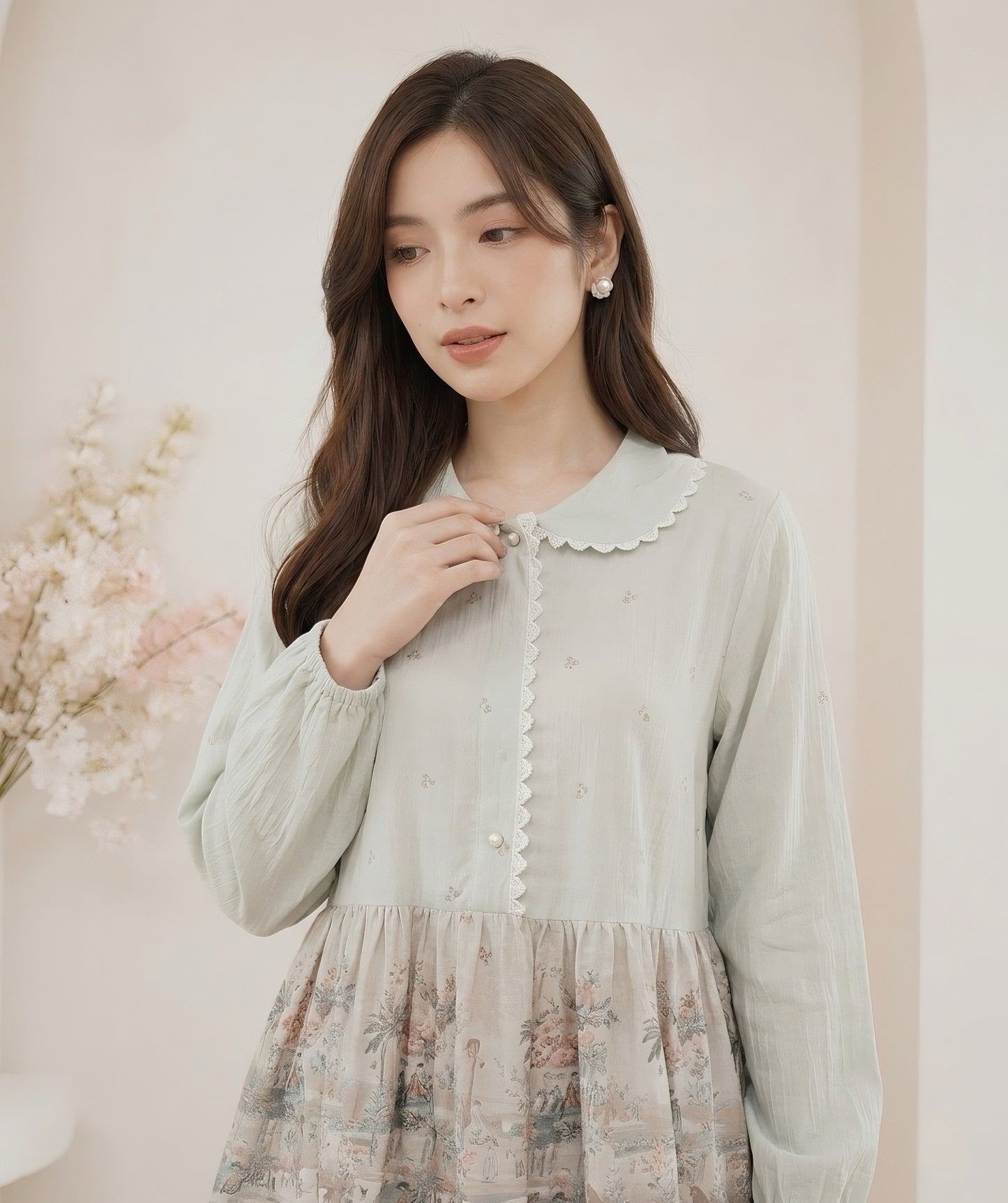 ROCOCO BABYDOLL TOP - KOREAN WEAR