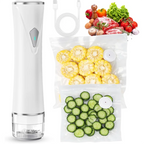 Wireless Handheld Vacuum Sealer with Visible Tank