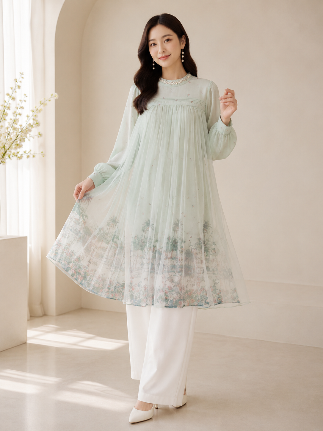 BLOOM TUNIC - KOREAN WEAR