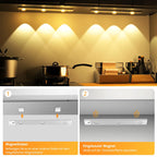 Rechargeable LED Under-Cabinet Light Bar – Dimmable, Motion Sensor & Touch Control.