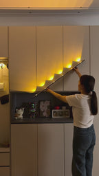 Rechargeable LED Under-Cabinet Light Bar – Dimmable, Motion Sensor & Touch Control.